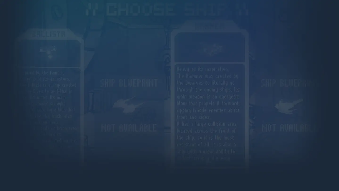 NEXT JUMP: Shmup Tactics - Imagem de Fundo do Jogo
