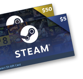 Steam gift card 50 reais