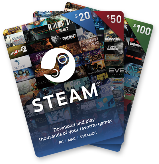 Gaming Gift Cards & Vouchers