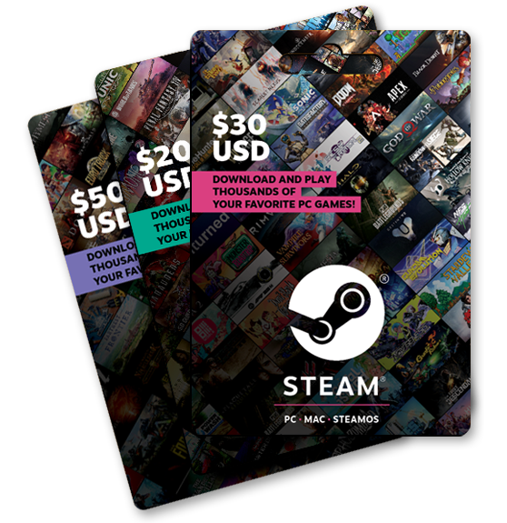 Gift Cards Steam